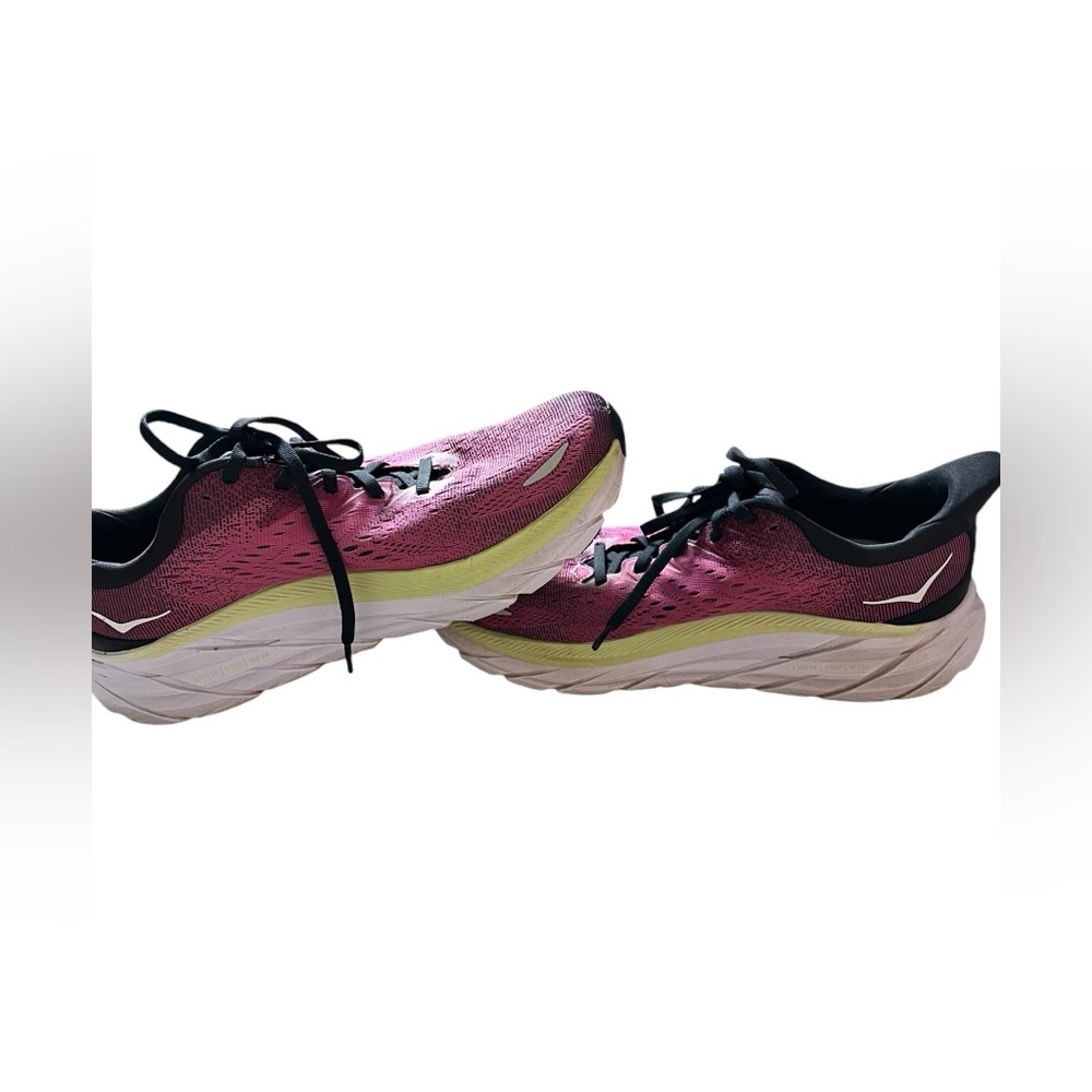 Hoka One One Clifton 8 Fuchsia Pink‎ Magenta Sneakers Women's 10B NO BOX✅